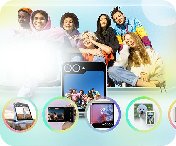 5G Smartphone SAMSUNG Galaxy Z Flip6 κάμερα