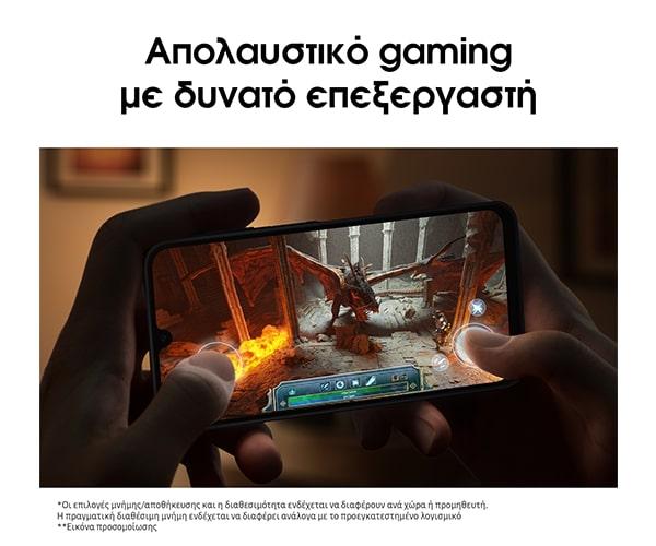 5G smartphone SAMSUNG Galaxy A16 5G μπαταρία 5.000mAh