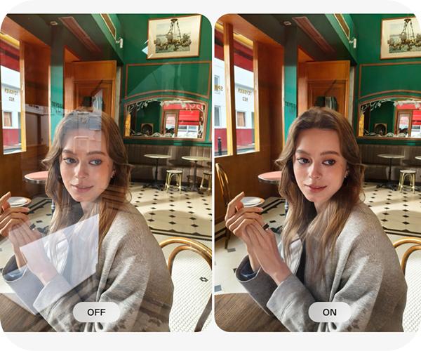 OPPO Reno 13 FS 5G smartphone AI Reflection Remover