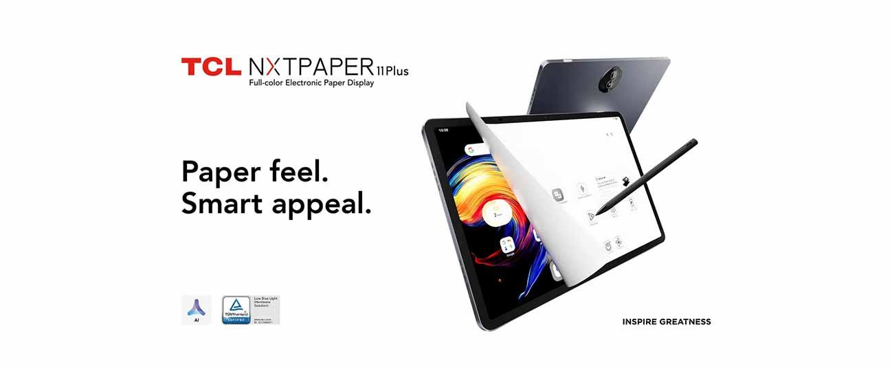 TCL Tab NXTPAPER 11 Plus tablet