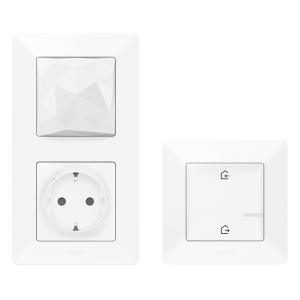 LEGRAND Valena Life Βασικό Kit Εγκατάστασης για μία Συνδεδεμένη Εγκατάσταση with Netatmo White