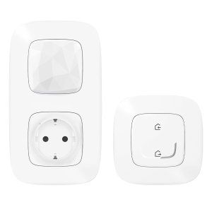 LEGRAND Valena Allure Βασικό Kit Εγκατάστασης για μία Συνδεδεμένη Εγκατάσταση with Netatmo White