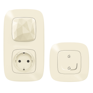 LEGRAND Valena Allure Βασικό Kit Εγκατάστασης για μία Συνδεδεμένη Εγκατάσταση with Netatmo Ivory