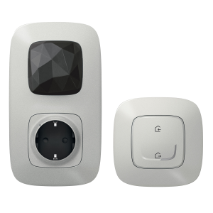 LEGRAND Valena Allure Βασικό Kit Εγκατάστασης για μία Συνδεδεμένη Εγκατάσταση with Netatmo Aluminium