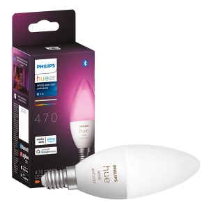 PHILIPS Hue White & Color Ambiance Έξυπνος Λαμπτήρας E14 B39 5.3W