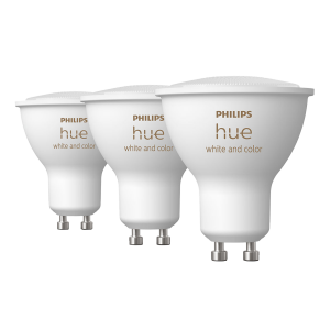 Philips HueWCA 5.7W GU10 3P EUR