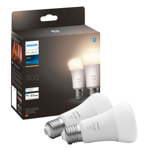 PHILIPS Hue White Έξυπνος Λαμπτήρας 9.5W A60 E27 (2 Τεμάχια)