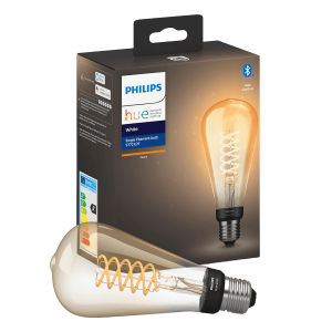 PHILIPS Hue White Fil Έξυπνος Λαμπτήρας 7W ST72 E27