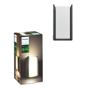 PHILIPS Hue White Turaco Επιτοίχιο Φωτιστικό Εξωτερικού Χώρου