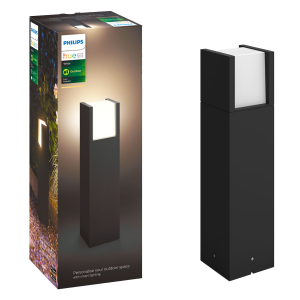PHILIPS Hue White EU Pedestal Fuzo Έξυπνος Φωτισμός Εξωτερικού Χώρου 15W