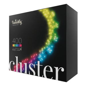 Έξυπνα Λαμπάκια RGB TWINKLY Cluster 400LED 2.5 Μέτρων