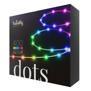TWINKLY DOTS LIGHTS 400LED RGB 20mTRANSP