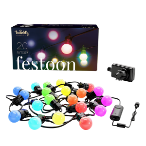 Έξυπνα Λαμπάκια RGB TWINKLY Festoon 40Bulbs
