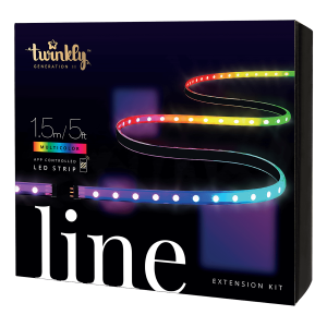 TWINKLY LINE 100 LED RGB EXTENSION BLK