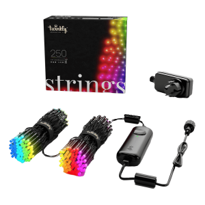 Έξυπνα Λαμπάκια RGB + White TWINKLY Strings 250LED με Διάφανο Καλώδιο 20 Μέτρα