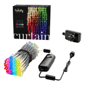 TWINKLY WALL 210 LED RGBW TRANSPARENT
