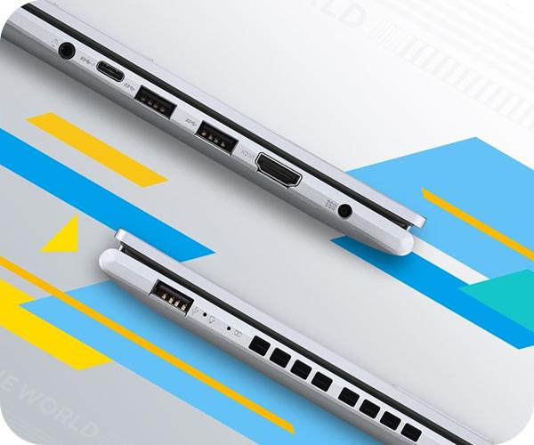 ASUS Vivobook 15 ολοκληρωμένη γκάμα θυρών