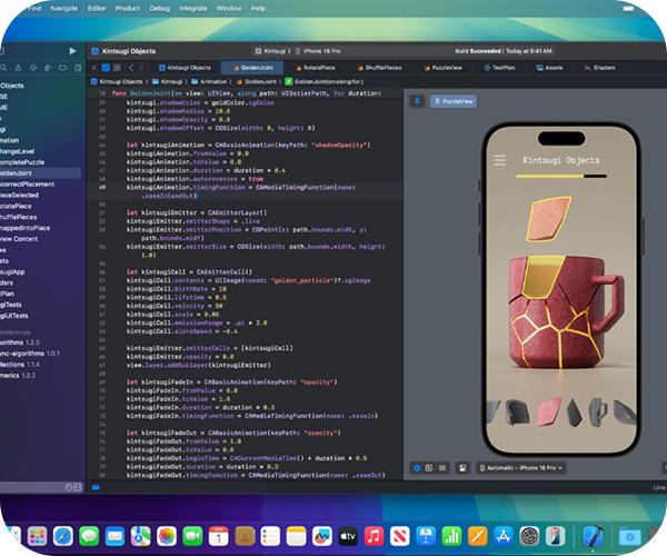MacBook Pro M4 πρόβλεψη συμπλήρωσης Xcode