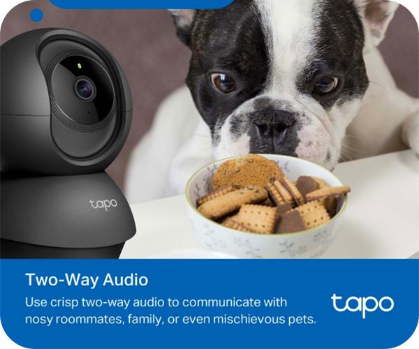 Tp-Link Tapo C211 Wi-Fi Εσωτερική Κάμερα sound