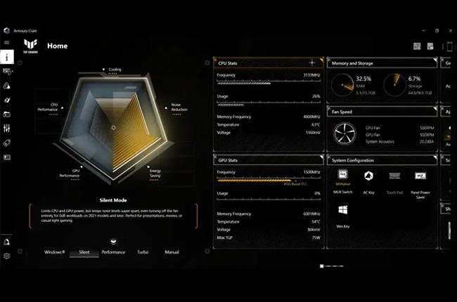 ASUS TUF Gaming A18 laptop