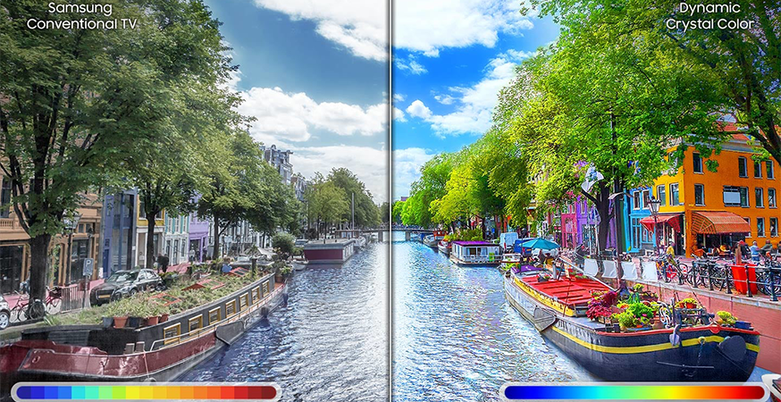 SAMSUNG 4K Smart TV UE55RU7402