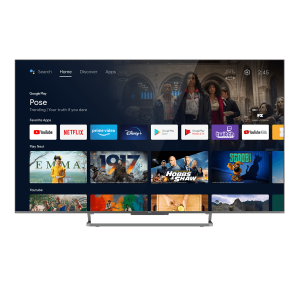 TCL 75C728 75'' QLED 4K Smart TV Τηλεόραση