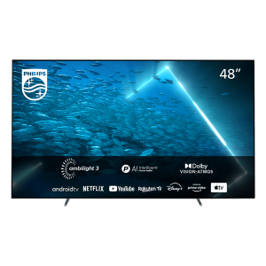 PHILIPS 48OLED707 Ambilight 48'' OLED 4K Smart TV Τηλεόραση