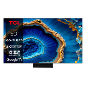 TCL 50C805 50'' QLED 4K Smart TV Τηλεόραση