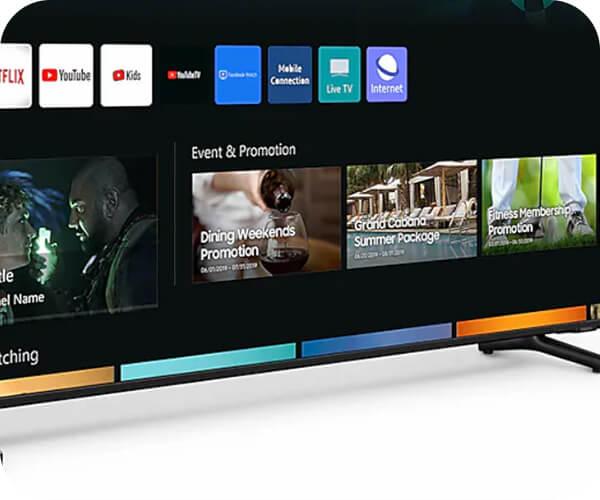 SAMSUNG HG65BU800EUXEN Smart Hub