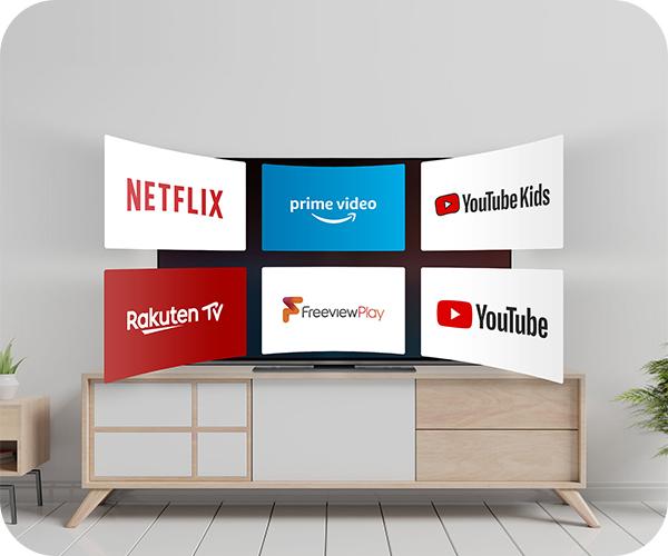 TOSHIBA DLED FHD Smart TV τηλεόραση