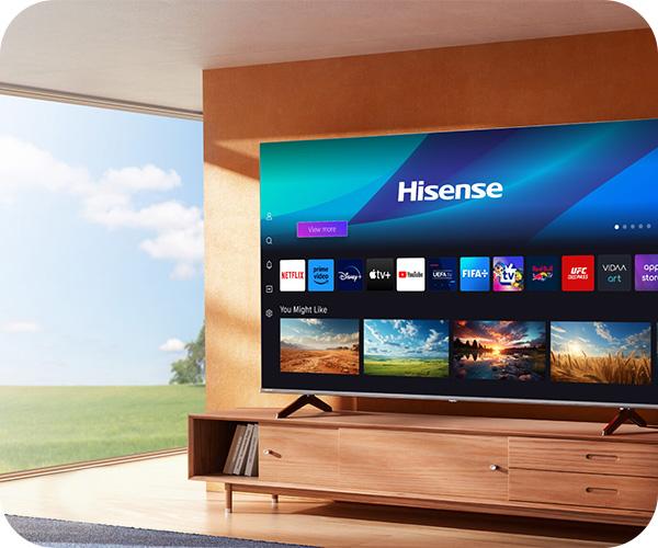 HISENSE A6N smart tv πλατφόρμα VIDAA Smart