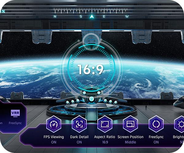 Hisense 85E7NQ game bar