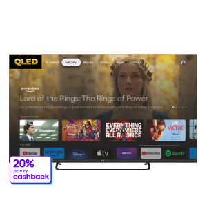 F&U FLG65141QL 65'' 4K QLED Google TV Τηλεόραση Black