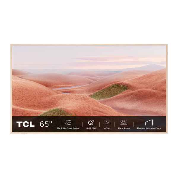 TCL 65A300W 65'' QLED 4K Smart TV Τηλεόραση