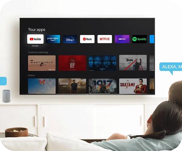 TCL 98C805 Βοηθού Google Hands-free