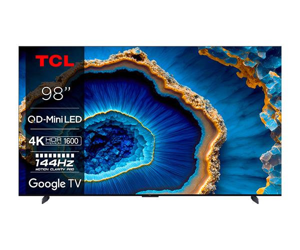 TCL 98C805 98'' Mini LED 4K Smart TV Τηλεόραση