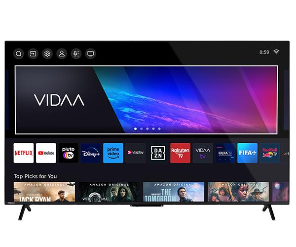 TOSHIBA 55QV2463DG 55'' QLED 4Κ Vidaa TV
