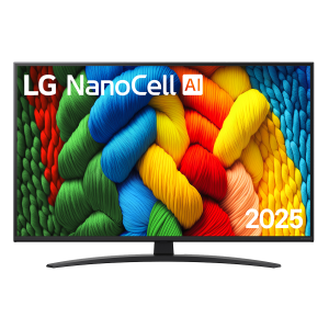 LG 43NANO81A6A 43'' NanoCell TV AI 4K Smart TV Τηλεόραση