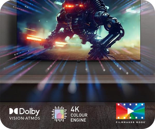 PANASONIC W70 LED 4K Google TV Τηλεόραση