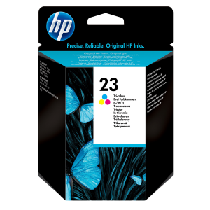 HP μελάνι 23 3 χρωμάτων