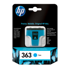 HP μελάνι 363 Κυανό