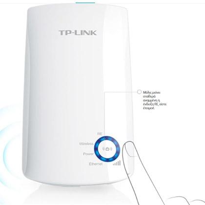 Wi-Fi Range Extender Tp-Link WA850 300Mbps Λευκό