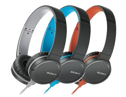 HEADPHONE SONY ZX660 ORANGE