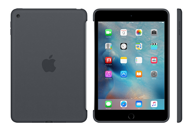 iPad mini 4 Silicone Case in Charcoal Gray