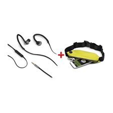 Sport Bundle CELLY Run Belt & Air Pro Handsfree