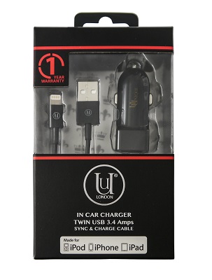 Uunique Dual USB car charger