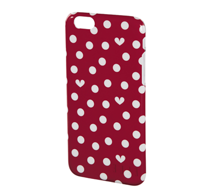 CASE HAMA HEARTS&DOTS IPHONE 6/6S RED