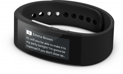 SONY SmartBand Talk SWR30 BLACK&RUN BELT