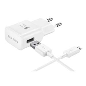 Φορτιστής Ταξιδίου SAMSUNG 15W με καλώδιο USB σε Micro USB