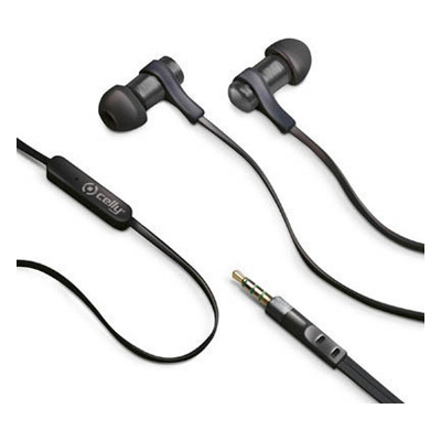 CELLY BSIDE EARPHONES SPACE GREY